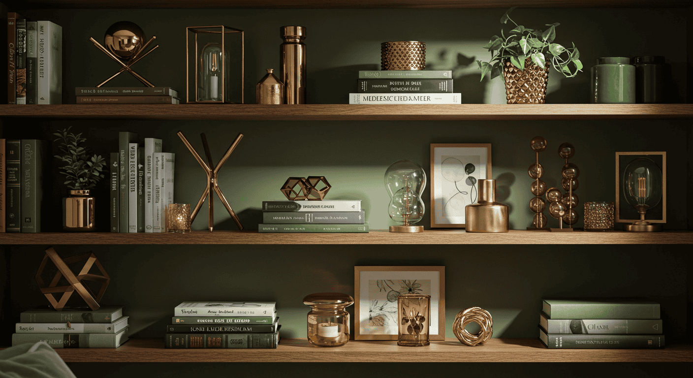 How to Style Your Shelves Like an Interior Designer